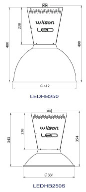 Product Code LEDHB250